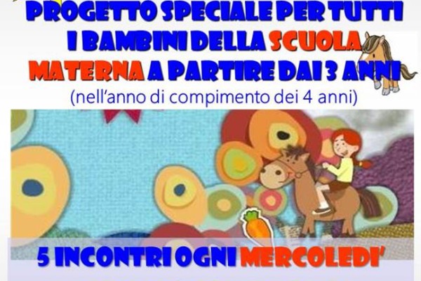 Progetto speciale a partire dai 3 anni !!!