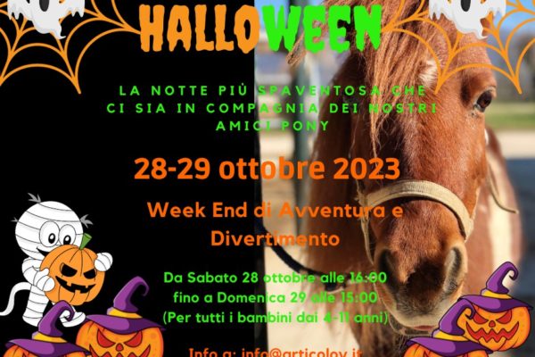 WEEK END AVVENTURA DI HALLOWEEN !!!! 29-28 Ottobre 2023