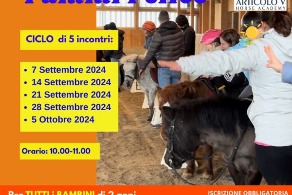 Equitazione per bambini. Fammi Felice