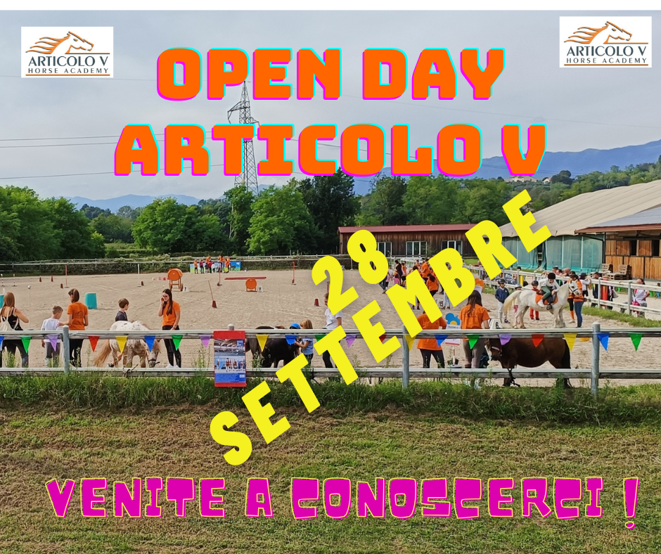 OPEN DAY  -28 SETTEMBRE 2025