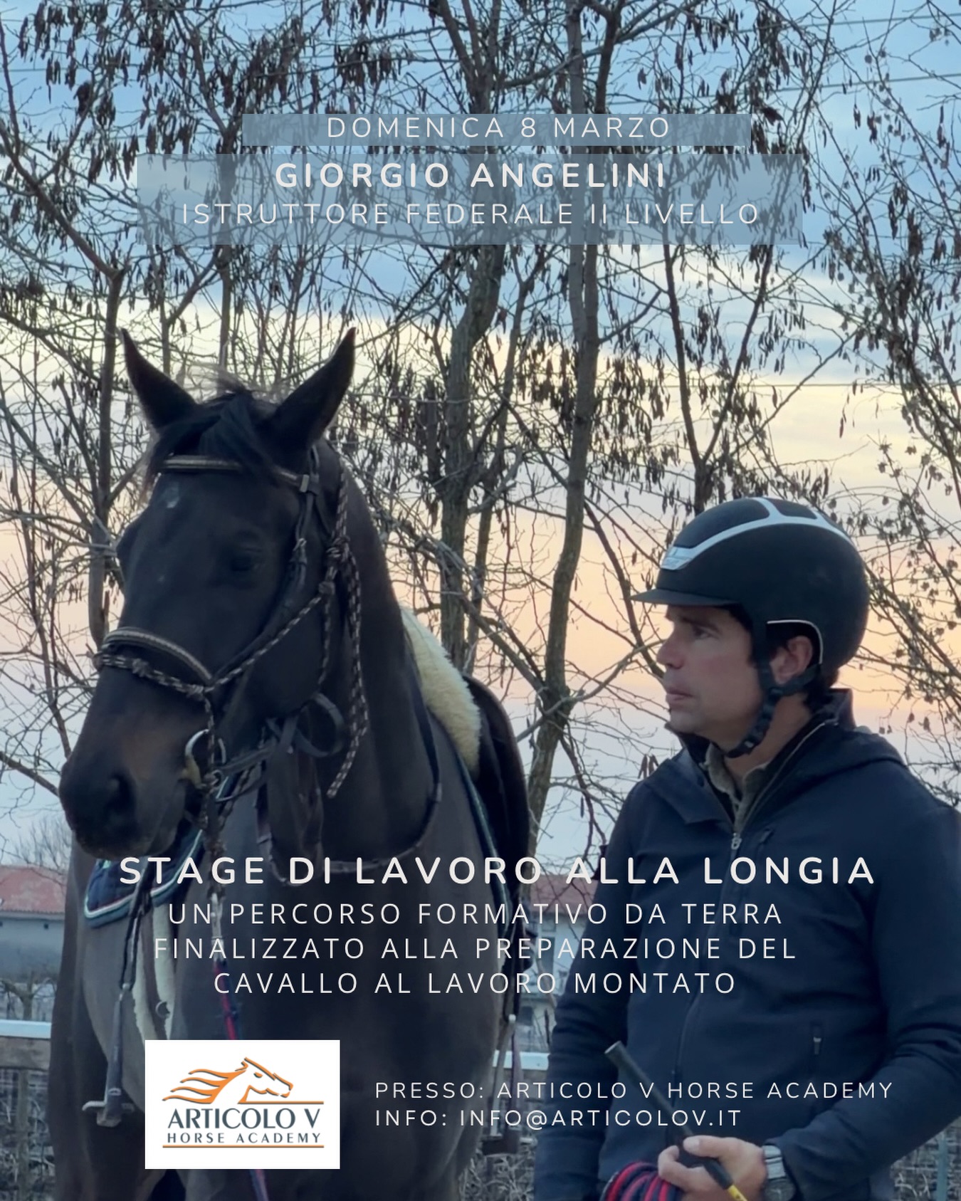 8 marzo 2026 Stage di lavoro alla longia-Giorgio Angelini